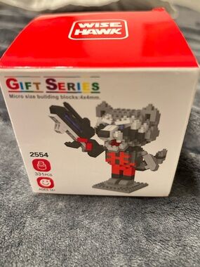 Disney Marvel Avengers Rocket Raccoon Nanoblock Set 331 Pieces